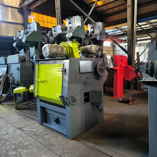 Q32 Tumble Belt Shot Blasting Machine
